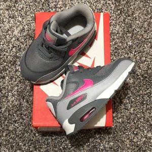 Nike Air Max 90 Premium Mesh Toddler sz 7c